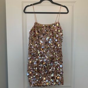 Lovers + Friends Sequin Mini Dress